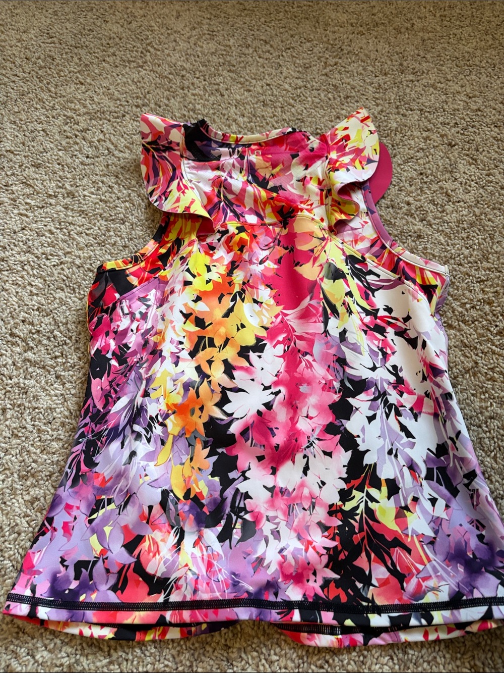 Urban Savage Floral Ruffle Top - Picture 6 of 7
